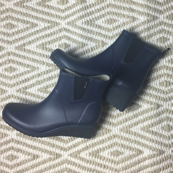 Tretorn Shoes - Tretorn "Emma" Wedge Rain Boots- Size 11